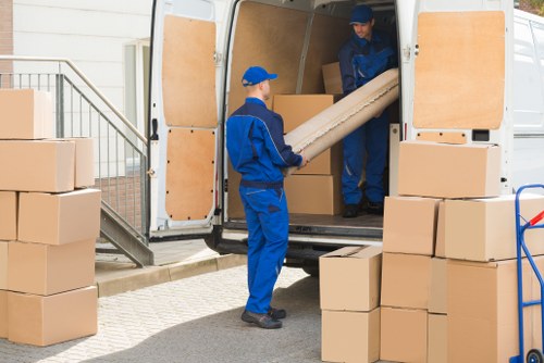 House removal team planning a move in Richmond upon Thames