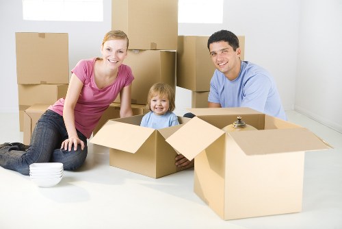 Removal van supporting a home move in Richmond upon Thames