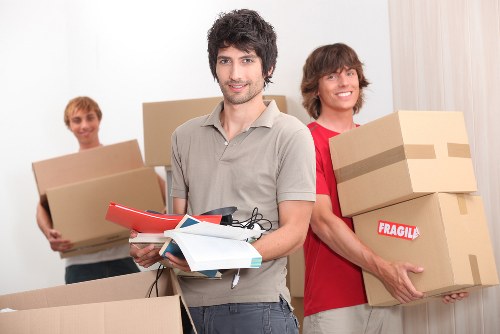 Removal team preparing a move in Richmond upon Thames