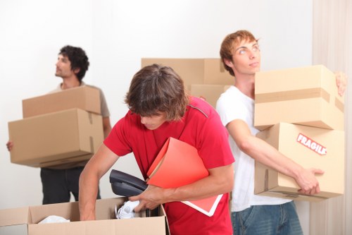 Commercial furniture removal from an office in Richmond upon Thames