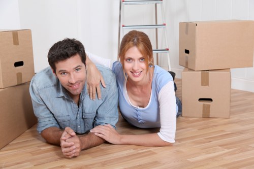 Careful handling of office equipment during a Richmond upon Thames removal