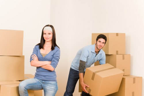 Local movers assisting a home relocation in Richmond upon Thames