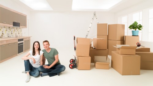 Moving van loaded for a Richmond upon Thames relocation