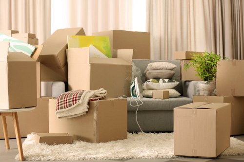 Local removal van helping with a move in Richmond upon Thames