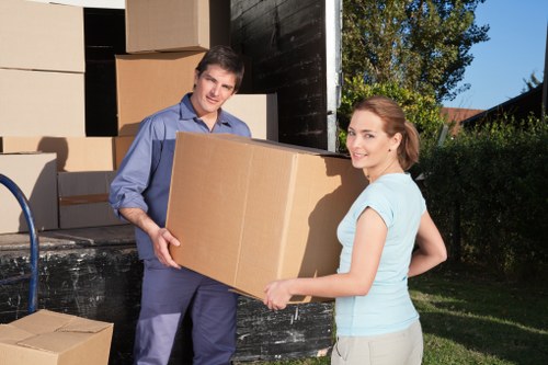 Local furniture pick-up vehicle ready for household and business removals