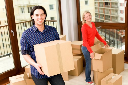 Loading furniture into a van in Twickenham area